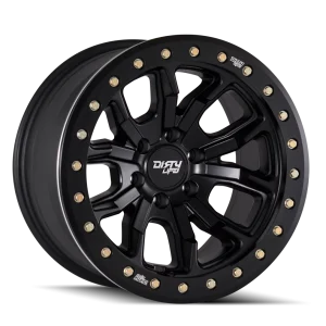 Dirty Life – DT-1 – Black – 17″x9″ -12mm – All weather Wheels – 9303-7965MB12